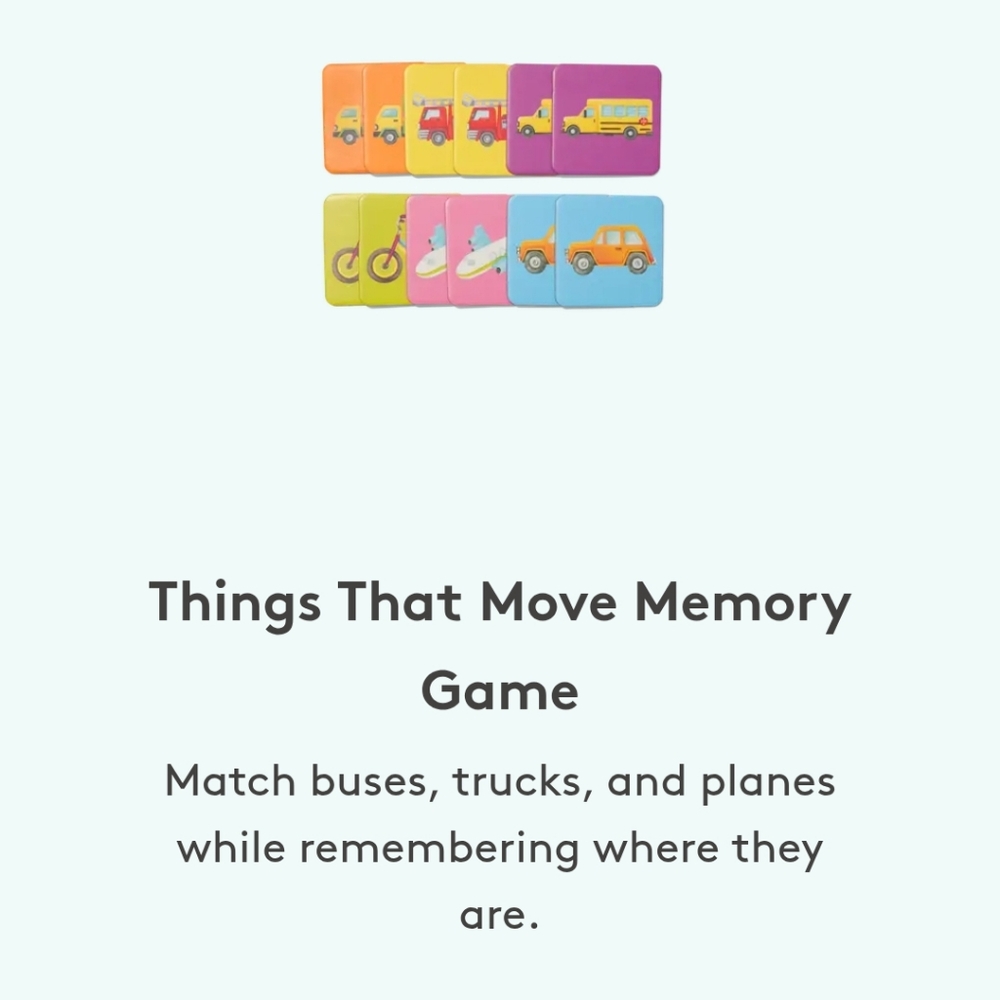 Lovevery Matching Game